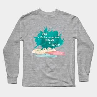 Artistic Escape Long Sleeve T-Shirt